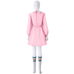Stranger Things 11 Robe Rose Cosplay Costume