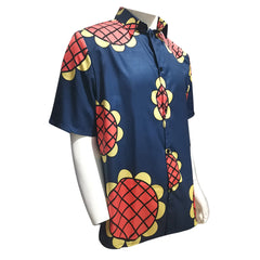 One Piece Dressrosa Arc Luffy Sunflower Chemise Cosplay Costume