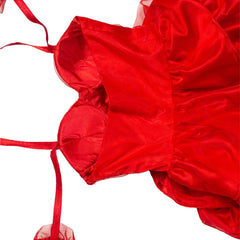 2021 The Suicide Squad L'Escadron suicide : La Mission Harley Quinn Robe Rouge Halloween Carnaval Cosplay Costume