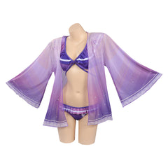 Genshin Impact Raiden Shogun Maillot de Bain Design Original Cosplay Costume-Cossky