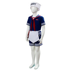 Stranger Things 3 Scoops Ahoy Steve Harrington Cosplay Costume Enfant
