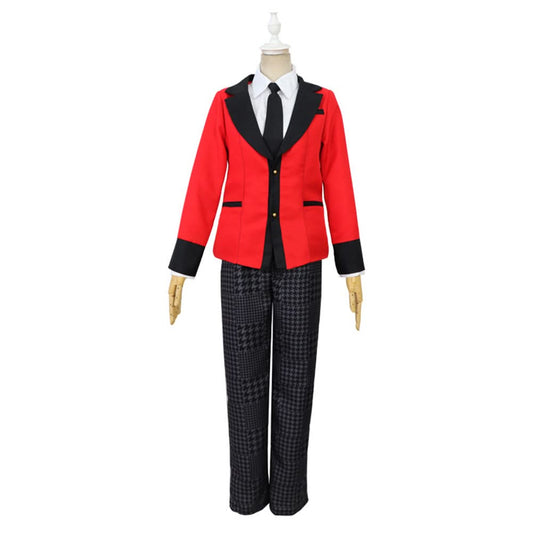 Kakegurui Ryouta Suzui Uniforme Scolaire Halloween Carnaval Cosplay Costume