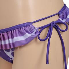 Genshin Impact Raiden Shogun Maillot de Bain Design Original Cosplay Costume-Cossky