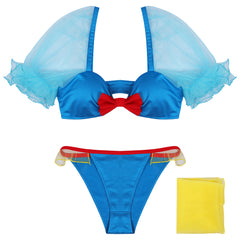 Blanche Neige Maillot de Bain Cosplay Costume