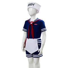 Stranger Things 3 Scoops Ahoy Steve Harrington Cosplay Costume Enfant
