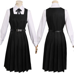 Chensō Man Mitaka Asa Robe Noir Cosplay Costume