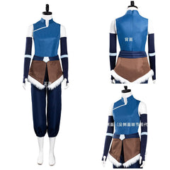 Avatar: The Legend of Korra Season 4 Korra Halloween Carnaval Cosplay Costume