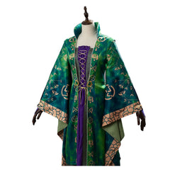 Adulte Femme Hocus Pocus Winifred Sanderson Cosplay Costume Halloween Carnival