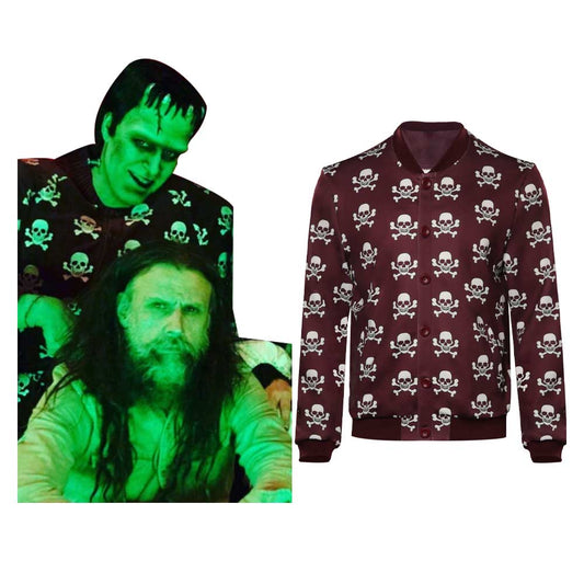 The Munsters Herman Munster Cosplay Costume Hoodie Halloween Carnival Suit