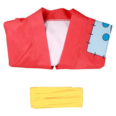 One Piece Wano Country Monkey D. Luffy Kimono Cosplay Costume