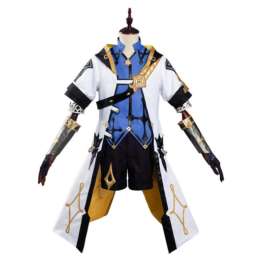 Genshin Impact Albedo Kreideprinz Cosplay Costume