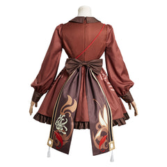 Genshin Impact Hutao Lolita Robe Design Original Cosplay Costume-Cossky