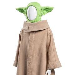 The Mando Baby Yoda Robe Chapeau Halloween Cosplay Costume Pour Enfant