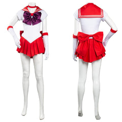 Sailor Mars Hino Rei Tenue Halloween Sailor Moon Cosplay Costume