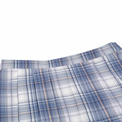 École japonaise Robes Plaid Plissée Jupe Étudiante Minijupe à carreaux Jk Uniforme Jupe courte pour les filles Cosplay Costume