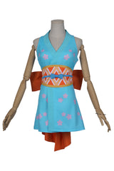 One Piece Wano Nami Wanokuni Style Cosplay Costume Halloween Carnival