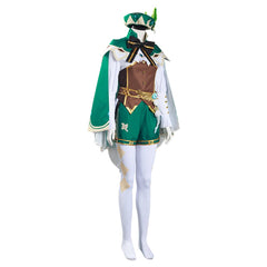 Adulte Femme Genshin Impact Venti Ensemble Uniform Cosplay Costume