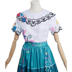 2021 Encanto Mirabel Adulte & Enfant Robe Cosplay Costume