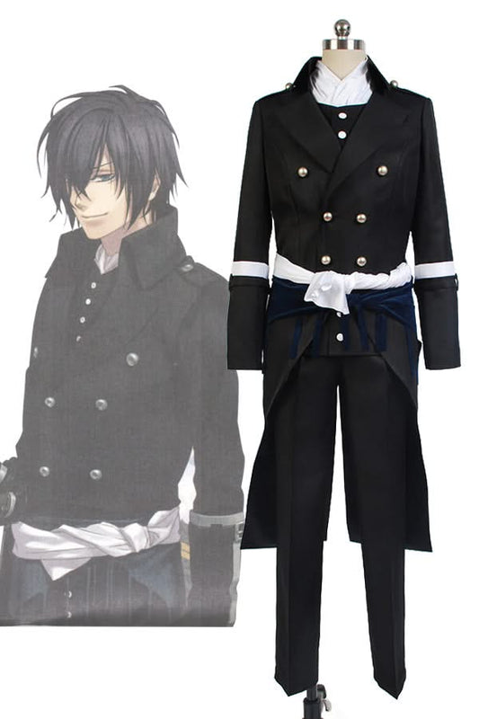 Hakuoki Hajime Saito Escrimeur Uniforme Cosplay Costume