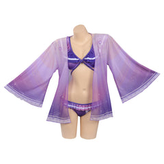 Genshin Impact Raiden Shogun Maillot de Bain Design Original Cosplay Costume-Cossky