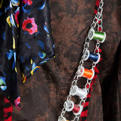 Alice au pays des merveilles Johnny Depp Chapelier Fou Tenue 6 pièces Cosplay Costume