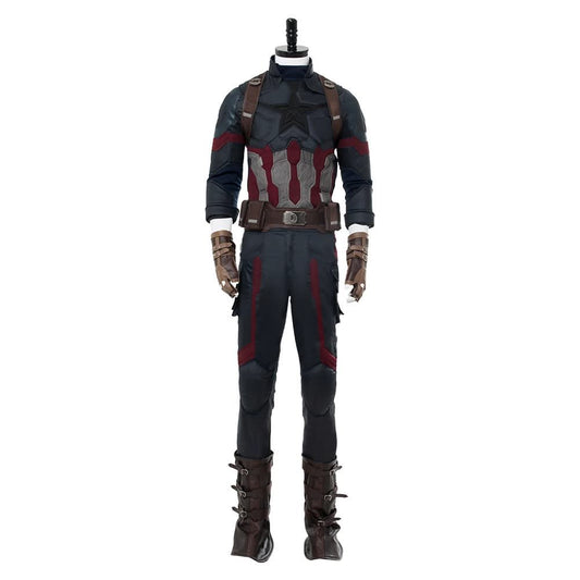 Avengers 3 La guerre de L'infini Captain America Cosplay Costume