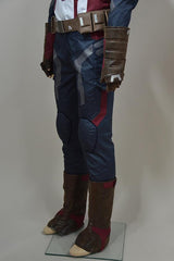Avengers 3 : L'ère d'Ultron Captain America Steve Rogers Uniforme Cosplay Costume