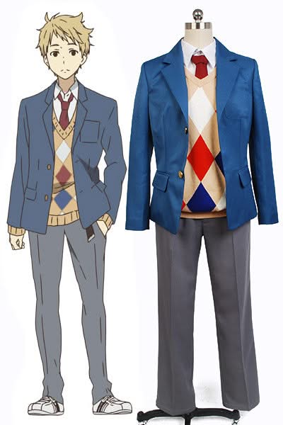 Beyond the Boundary Akihito Kanbara Cosplay Costume