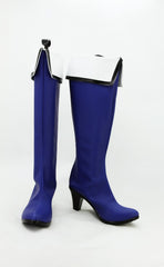 Beyond the Boundary Mitsuki Nase Cosplay Chaussures Bleu