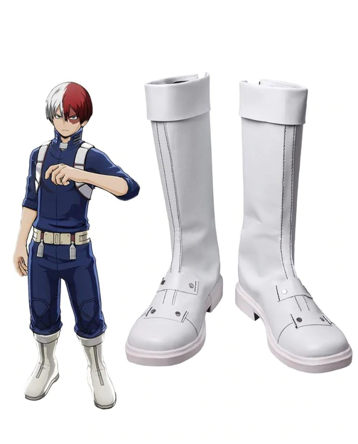 Boku no Hero Academia Shoto Todoroki Cosplay Chaussures