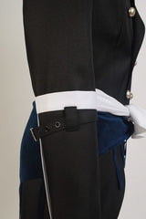 Hakuoki Hajime Saito Escrimeur Uniforme Cosplay Costume