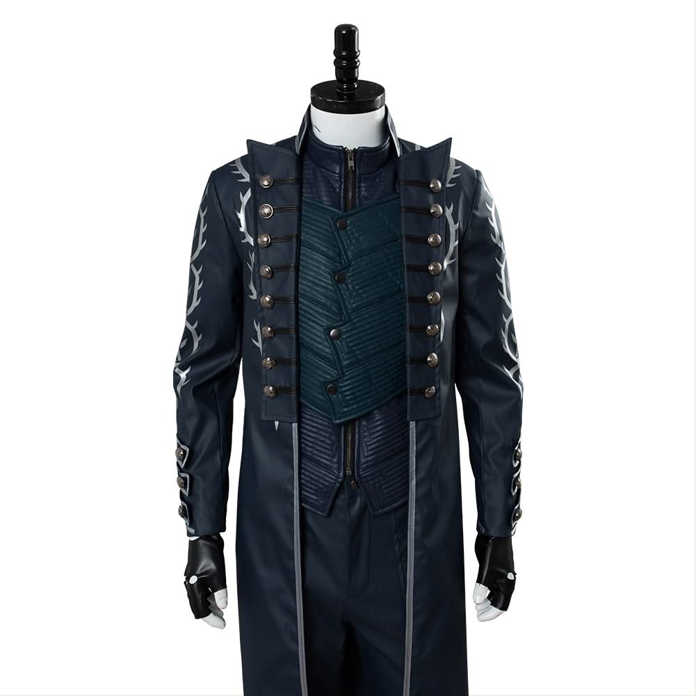 Devil May Cry V DMC 5 Vergil Cosplay Costume