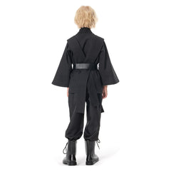 Enfant Anakin Skywalker Noir Cosplay Costume Version D'enfant