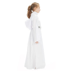 Enfant Princesse Leia Robe Enfant Cosplay Costume