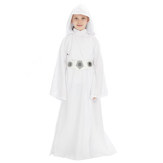Enfant Princesse Leia Robe Enfant Cosplay Costume