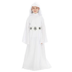 Enfant Princesse Leia Robe Enfant Cosplay Costume