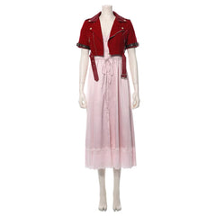 Final Fantasy VII : Remake FF7 FF VII Aerith Aeris Gainsborough Cosplay Costume