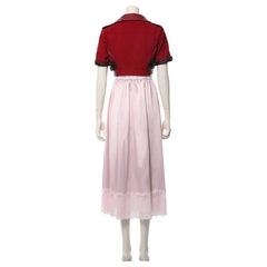 Final Fantasy VII : Remake FF7 FF VII Aerith Aeris Gainsborough Cosplay Costume