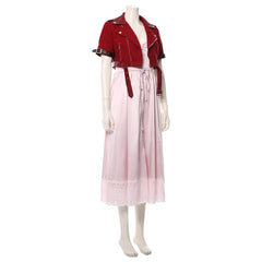 Final Fantasy VII : Remake FF7 FF VII Aerith Aeris Gainsborough Cosplay Costume