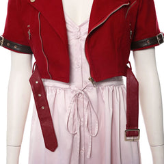 Final Fantasy VII : Remake FF7 FF VII Aerith Aeris Gainsborough Cosplay Costume