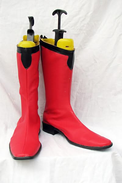 Gundam Cosplay Chaussures Rouges
