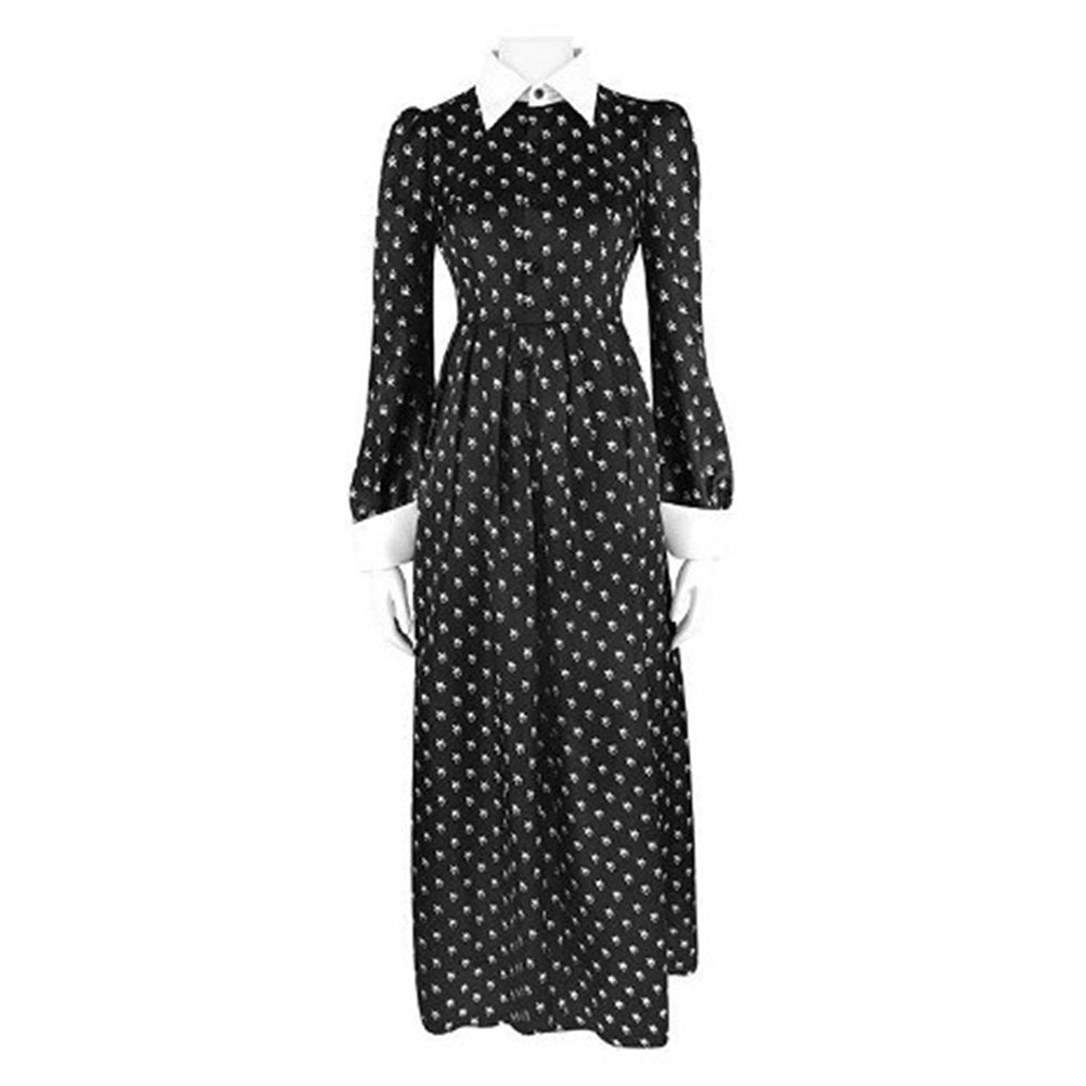 La Famille Addams 2 Addams Robe Cosplay Costume Halloween