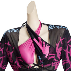 League of Legends LoL Jinx Design Original Tops et Shorts Design Original Maillot De Bain- Cossky