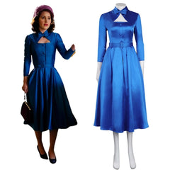 M.Maisel Femme Fabuleuse Maisel Robe Bleue Cosplay Costume