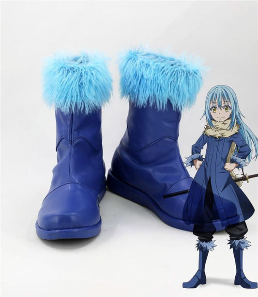 Moi, quand je me réincarne en Slime Rimuru Bottes Cosplay Chaussures
