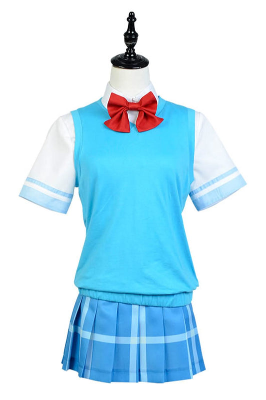 Netoge no yome wa onna no ko janai to omotta? Ako Tamaki Uniforme Scolaire Cosplay Costume