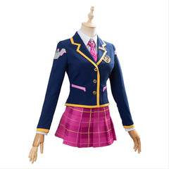 Overwatch D.VA Hana Song Academy D.VA Schoolgirl Skin Cosplay Costume Ver.2