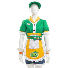 Overwatch D.VA Mei-Ling Zhou MEI Honeydew Skin Cosplay Costume