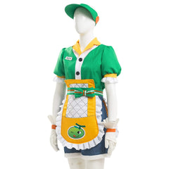 Overwatch D.VA Mei-Ling Zhou MEI Honeydew Skin Cosplay Costume