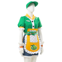 Overwatch D.VA Mei-Ling Zhou MEI Honeydew Skin Cosplay Costume
